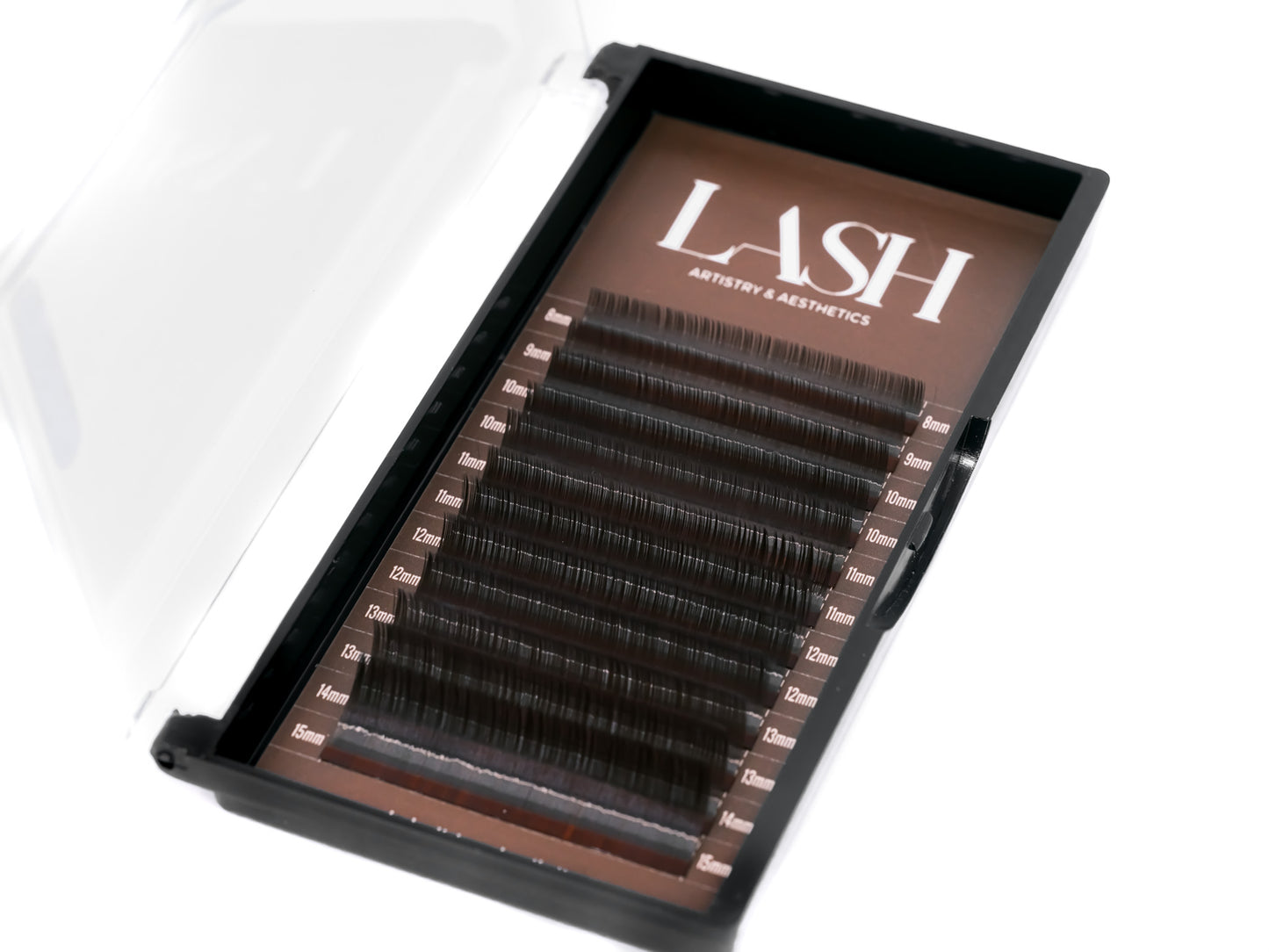 Cashmere .05 Mocha Brown Volume Lashes C curl