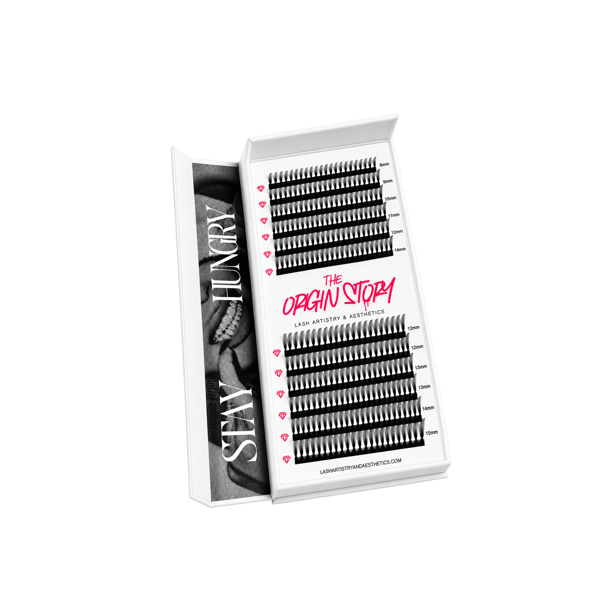 Anime Spike Lashes 1mm | Spiked Volume Lashes – C &amp; CC Curl