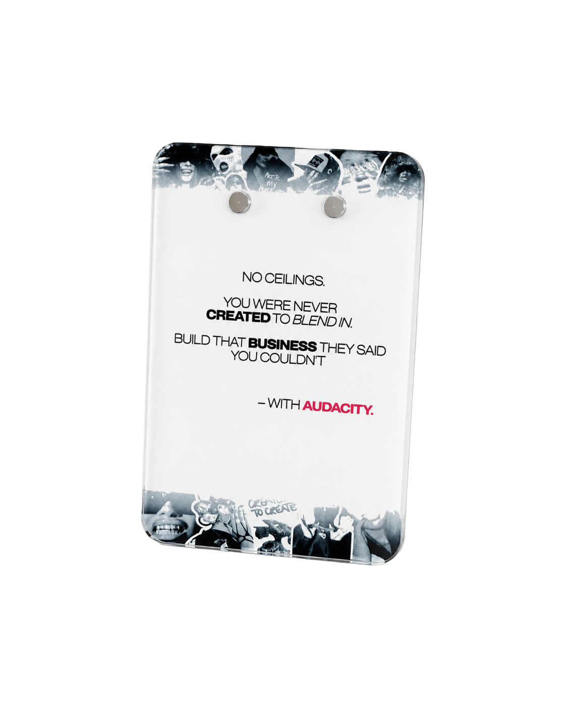 LASH TILE WITH MAGNENT