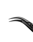 Volume Diamond Grip Gun Metal Finish Tweezer | The Crown Collection