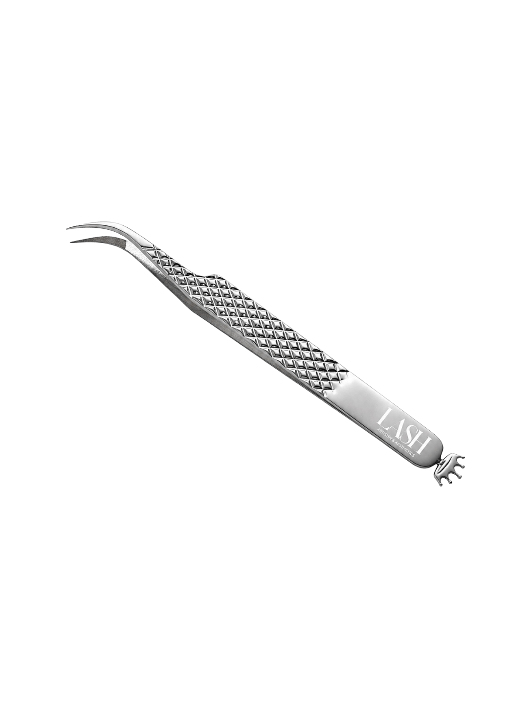 Volume Diamond Grip Tweezer Silver | The Crown Collection